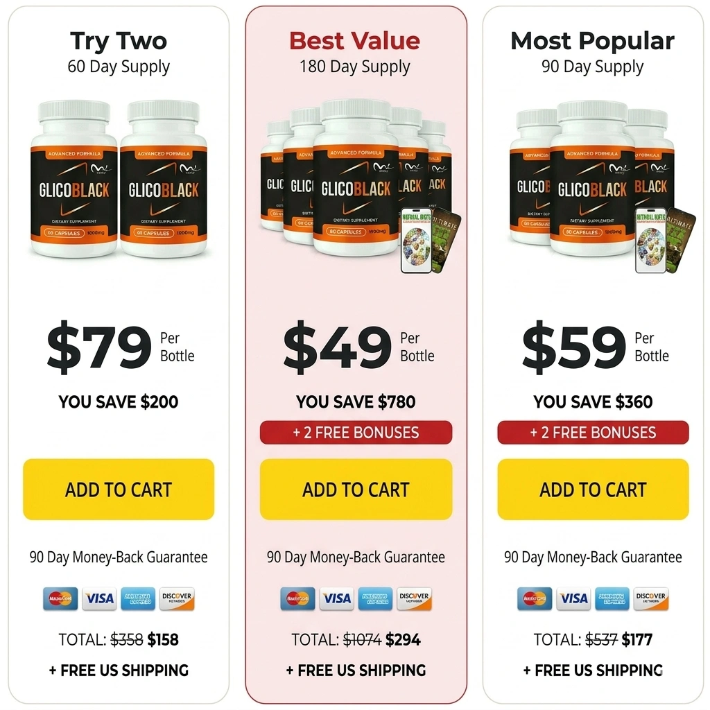 GlicoBlack   Official Price Packages and Discount Offers